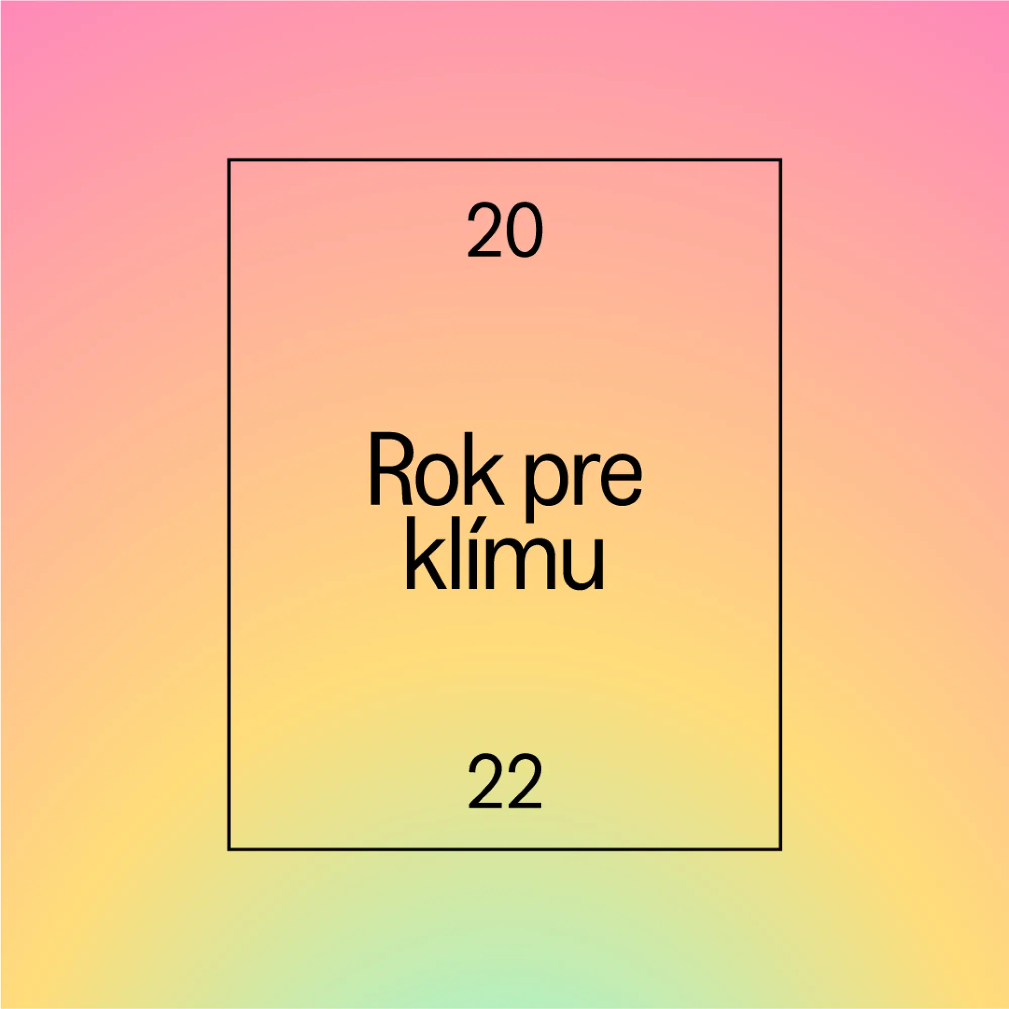 Podporujeme Rok pre klímu (Year of Climate Care)