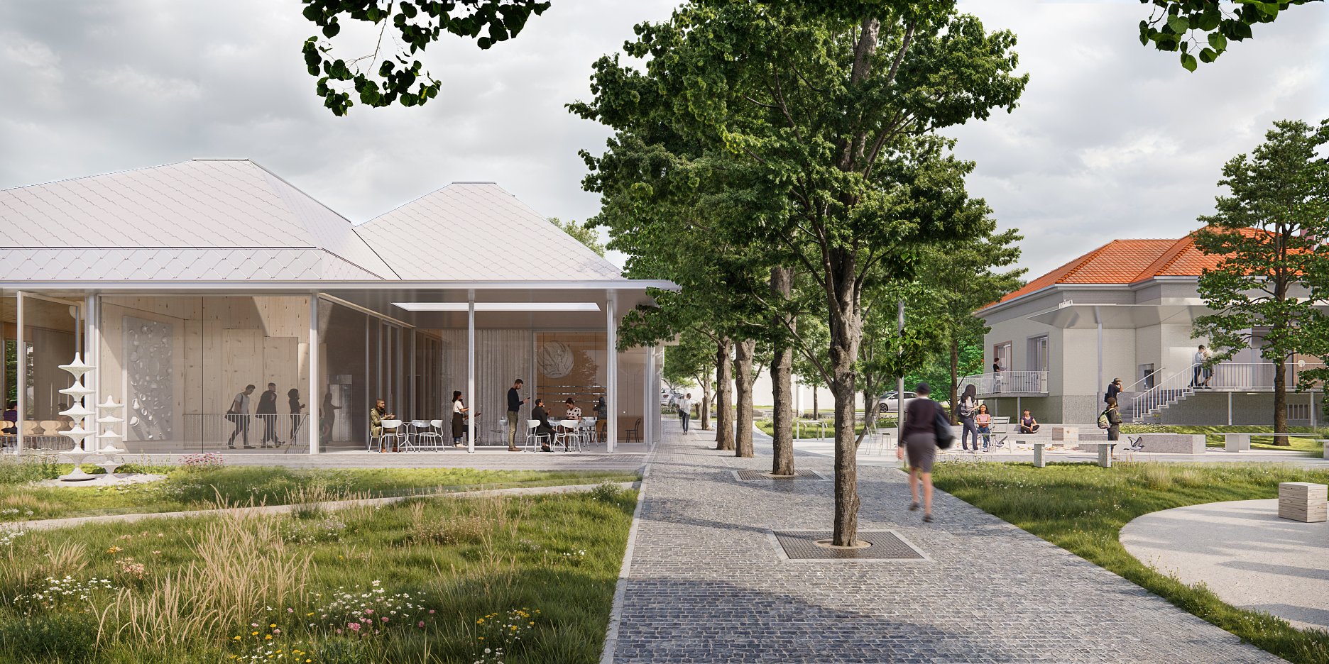 Komunitné centrum v bývalom dome riaditeľa