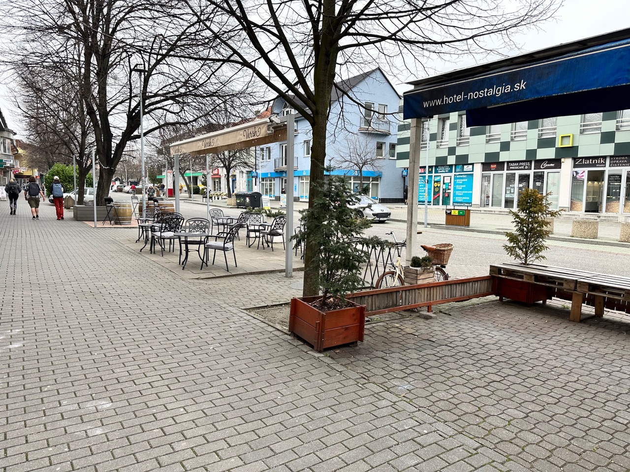 Revitalizácia pešej zóny Senec - Lichnerova ul.