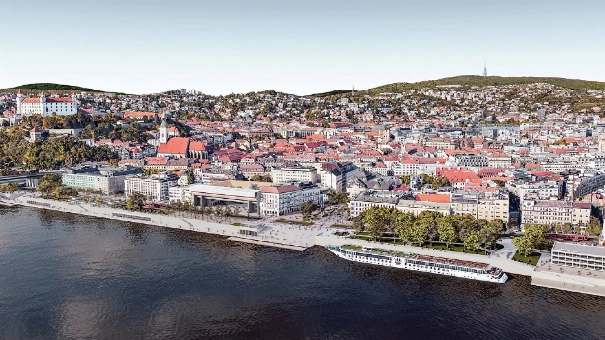 Bratislava-Južné predmestie a staromestské nábrežie