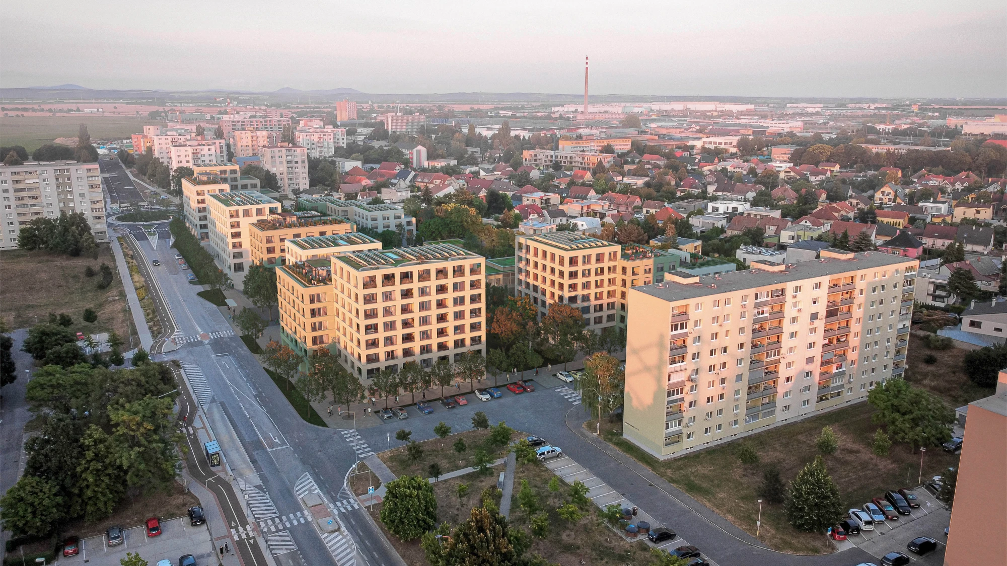 Mestský blok Spartakovská v Trnave