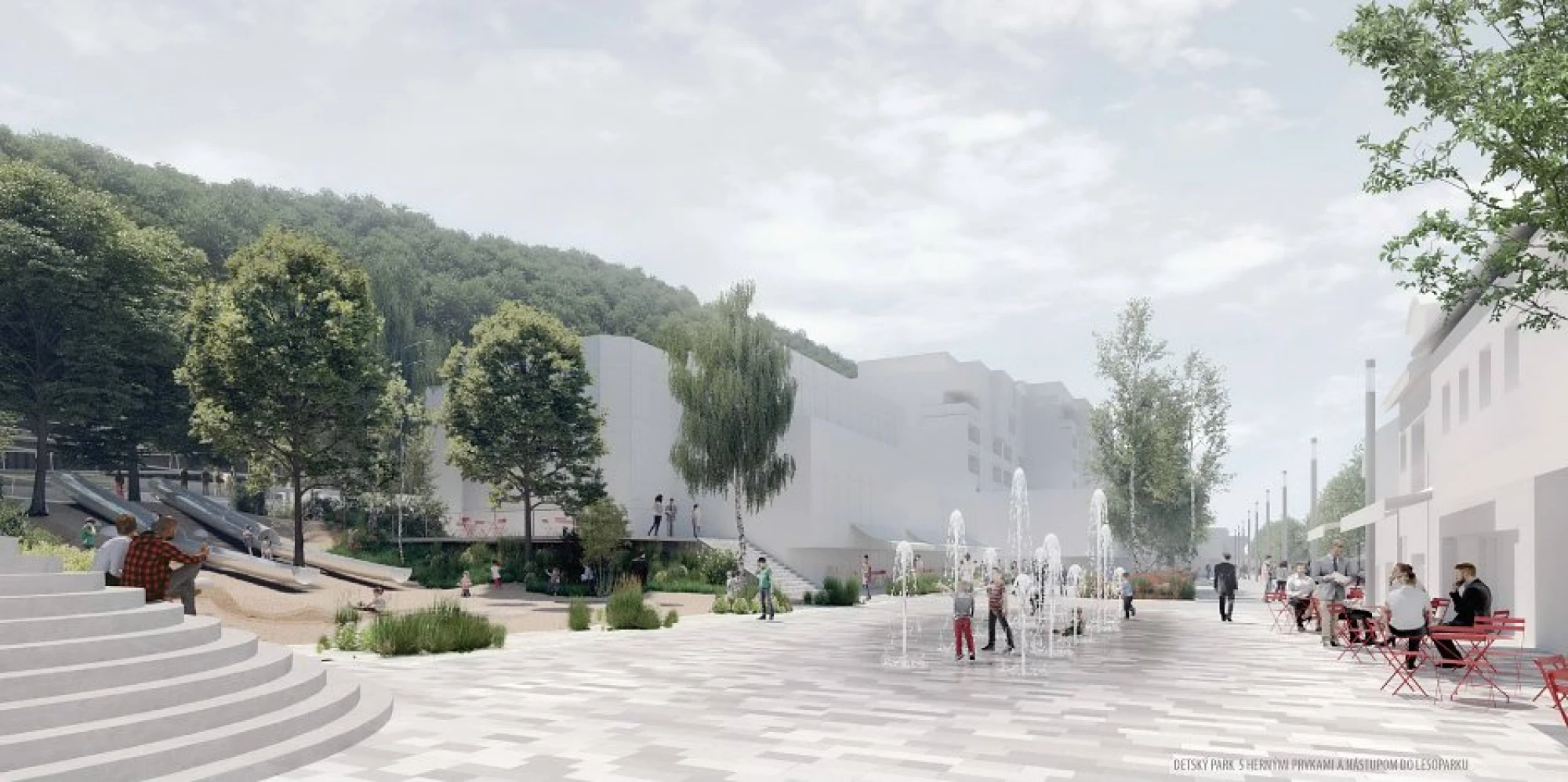 Trenčín- revitalizácia pešej zóny