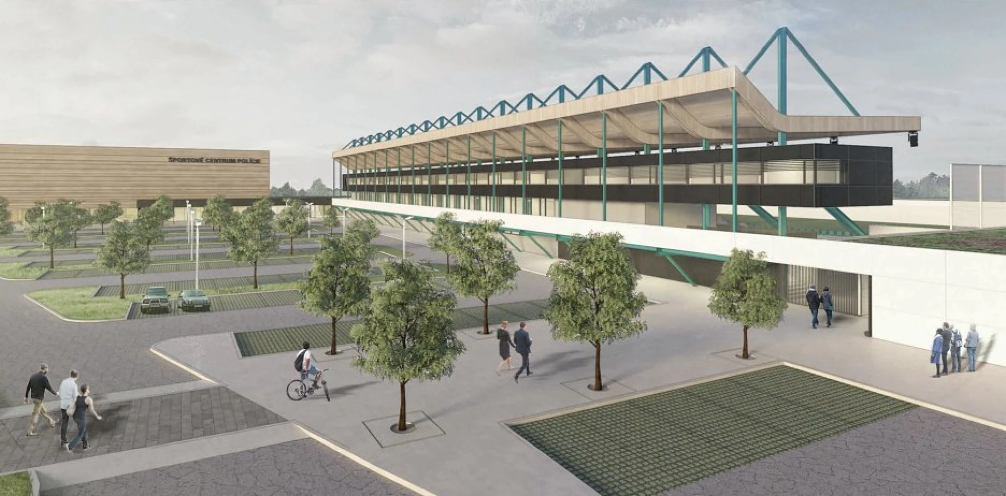 Revitalizácia a dostavba areálu Športového centra polície v  mestskej časti Bratislava - Dúbravka