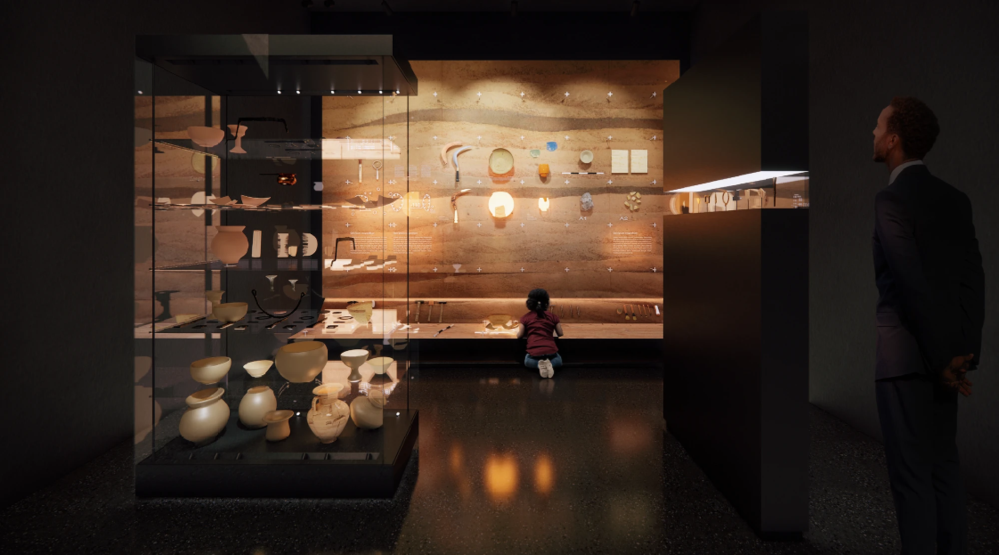 Architektonická súťaž návrhov archeologickej expozície - Párovské Háje v toku času