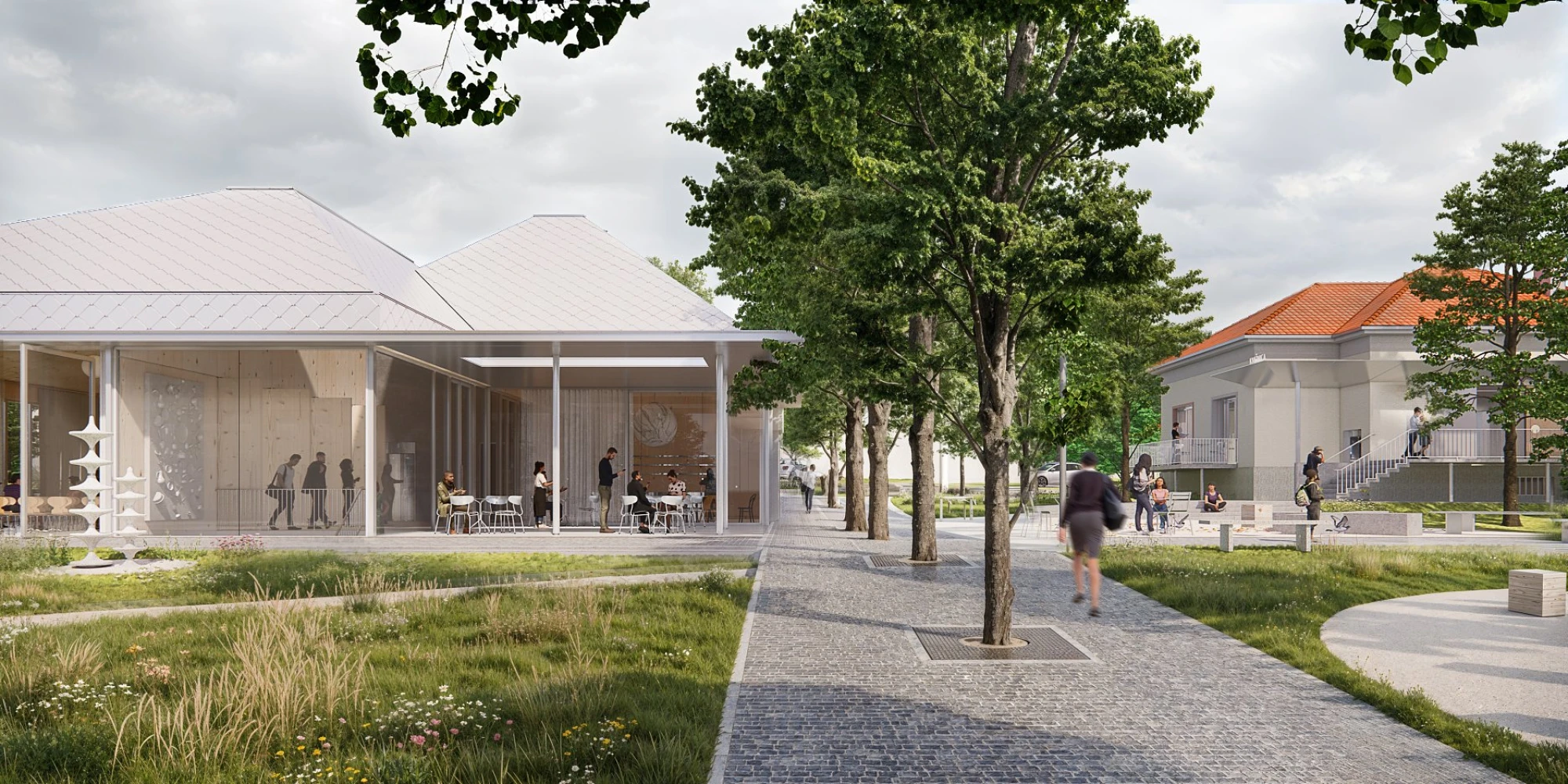 Komunitné centrum v bývalom dome riaditeľa